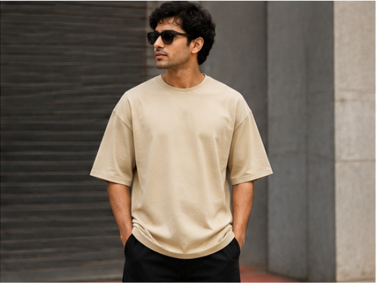 Plain oversized T-shirts for bulk wholesale and custom printing