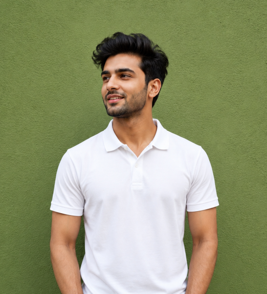 Plain polo collar T-shirt manufacturer, wholesaler and supplier for corporate uniforms and bulk orders in Delhi NCR.